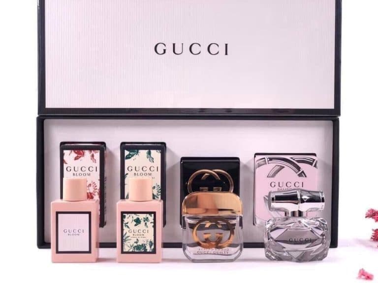 Set Nước Hoa Nữ Gucci 4 Chai Mini Gostyle