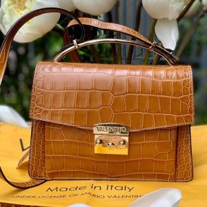 valentino croc embossed bolsa