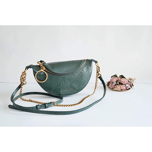 ck wrinkled patent crossbody